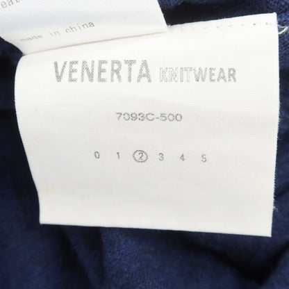 【中古】ヴェネルタ VENERTA knitwear ウール クルーネック プルオーバーニット ネイビー【サイズ2】【NVY】【A/W】【状態ランクC】【メンズ】【759090】
[APD]