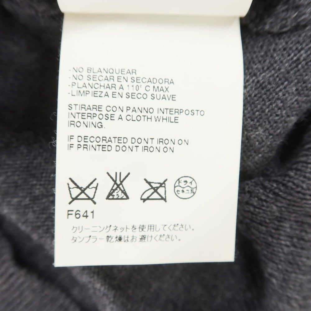 【中古】ディースクエアード DSQUARED2 ウール カーディガン ダークグレー【サイズS】【GRY】【A/W】【状態ランクB】【メンズ】【759090】 [EPD]