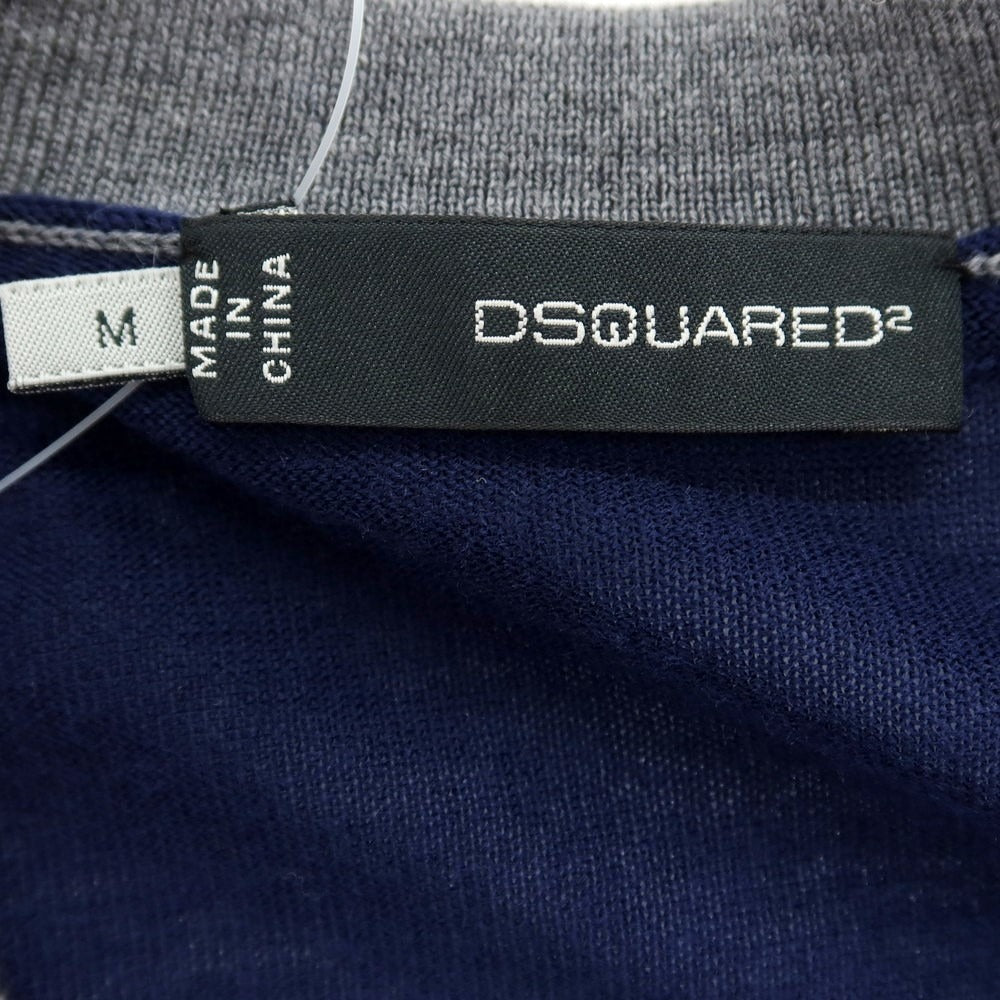 【中古】ディースクエアード DSQUARED2 ウール レイヤード カーディガン ネイビー【サイズM】【NVY】【A/W】【状態ランクB】【メンズ】【759090】
[APD]