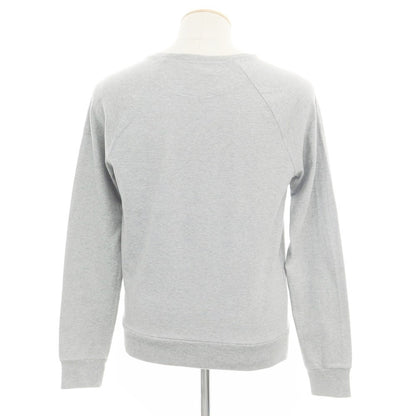 [Used] Gucci Cotton Crew Neck Sweatshirt Grey [Size S] [GRY] [S/S/A/W] [Condition Rank C] [Men&