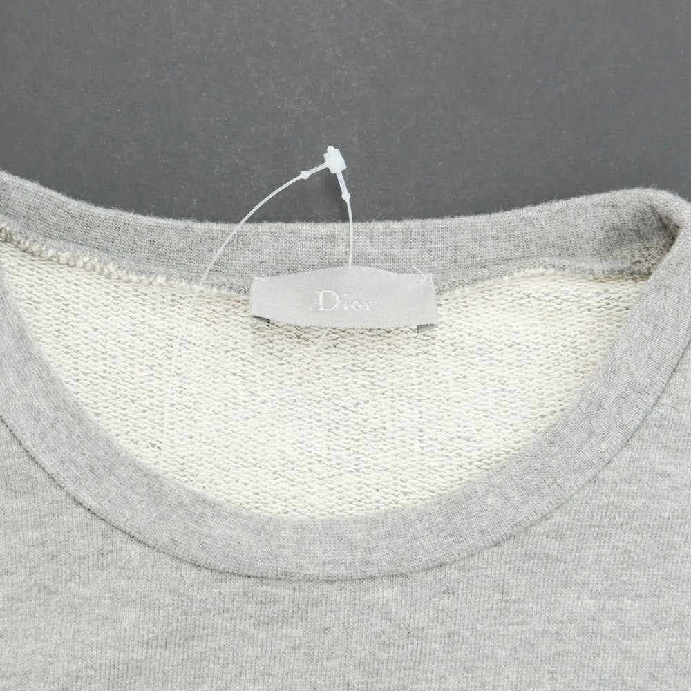 [Used] Dior Homme Cotton Crew Neck Sweatshirt Grey [Size S] [GRY] [S/S/A/W] [Condition Rank B] [Men&