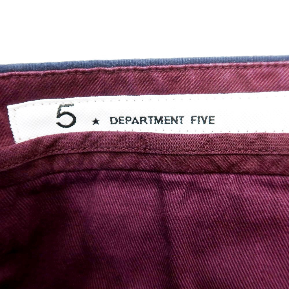 [Used] Department 5 Stretch Chino Pants Purple [31] [Condition Rank C] [Men&