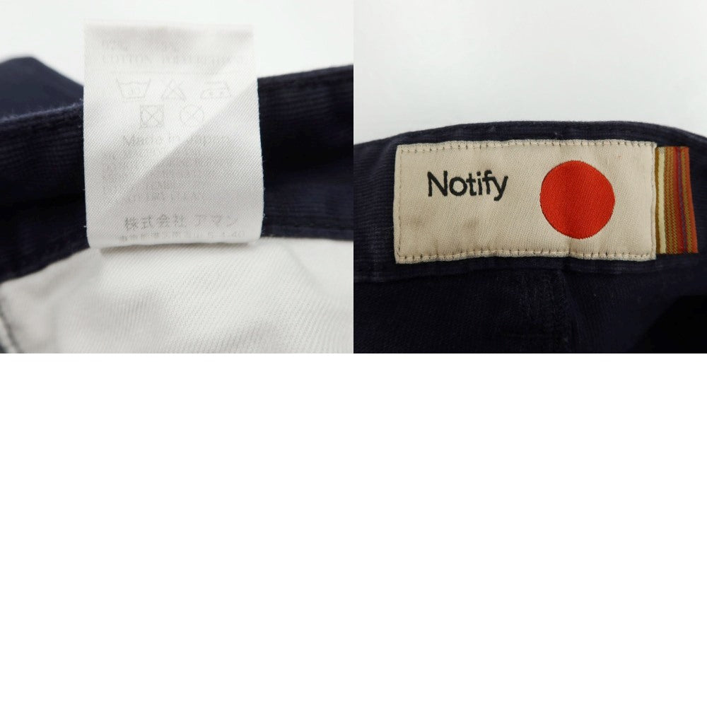 [Used] Notify Stretch Cotton 5 Pocket Pants Navy [30] [Condition Rank C] [Men&