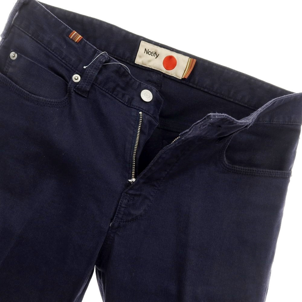 [Used] Notify Stretch Cotton 5 Pocket Pants Navy [30] [Condition Rank C] [Men&