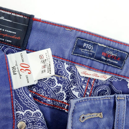 [Used] PT05 Stretch Color Denim Pants Jeans Blue [30] [Condition Rank C] [Men&