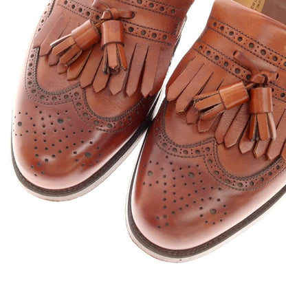 [Used] Crockett &amp;amp; Jones SLOANE Tomorrowland exclusive quilted tassel loafers, brown [6 1/2 D] [Condition Rank A] [Men&