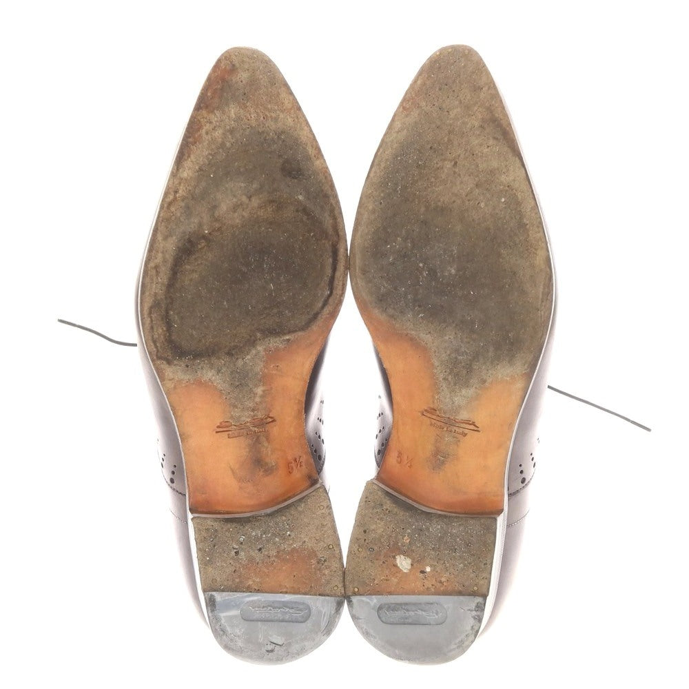 【中古】サントーニ Santoni プレーントゥ ドレスシューズ ウォームグレー【 5 1/2 】【 状態ランクC 】【 メンズ 】
[CPD]