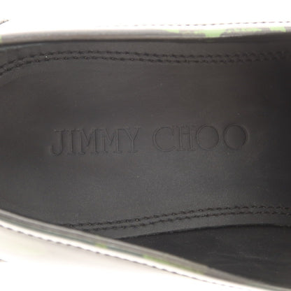 [Used] Jimmy Choo Camouflage pattern coin loafers Green x Black [40] [Condition Rank A] [Men&