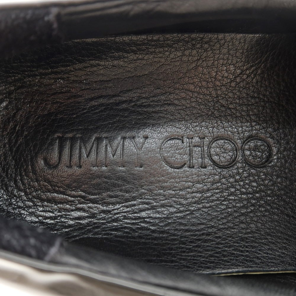 【中古】ジミーチュウ JIMMY CHOO エンボスレザー エナメル スニーカー スリッポン ブラウン【 40 】【 状態ランクB 】【 メンズ 】
[BPD]