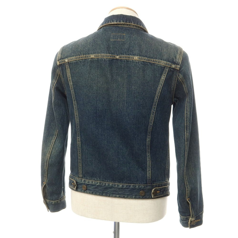 [Used] Saint Laurent Paris Cotton G-Jean Denim Jacket Navy [Size XS] [NVY] [S/S/A/W] [Condition Rank B] [Men&