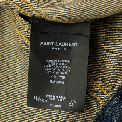 【中古】サンローランパリ SAINT LAURENT PARIS コットン Gジャン デニムジャケット ネイビー【サイズXS】【NVY】【S/S/A/W】【状態ランクB】【メンズ】【759495】
[APD]