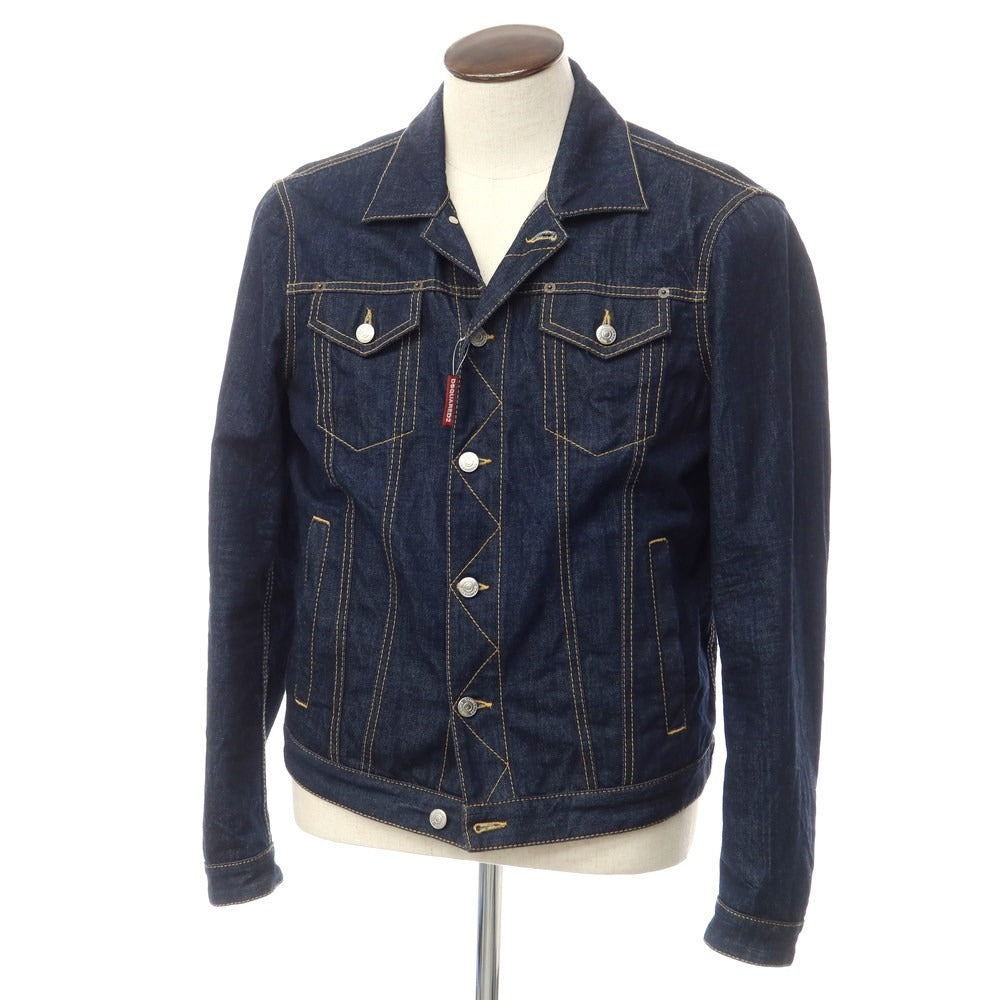 [Used] DSQUARED2 Cotton G-Jean Denim Jacket Navy [Size 50] [NVY] [S/S/A/W] [Condition Rank B] [Men&