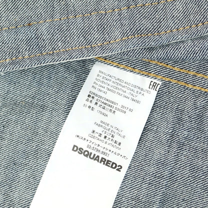 【中古】ディースクエアード DSQUARED2 コットン Gジャン デニムジャケット ネイビー【サイズ50】【NVY】【S/S/A/W】【状態ランクB】【メンズ】【759495】
[APD]