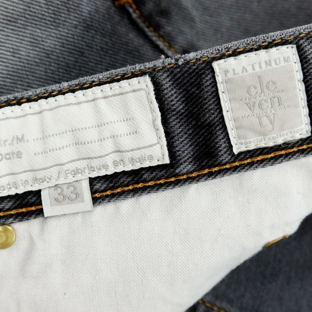 [Used] Eleventy USED denim pants jeans grey [33] [Condition rank B] [Men&