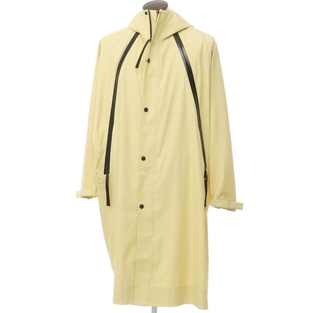 [Used] IM MEN 2024 Spring/Summer Polyester Hooded Coat Yellow [No Size (L)] [Condition Rank A] [Men&