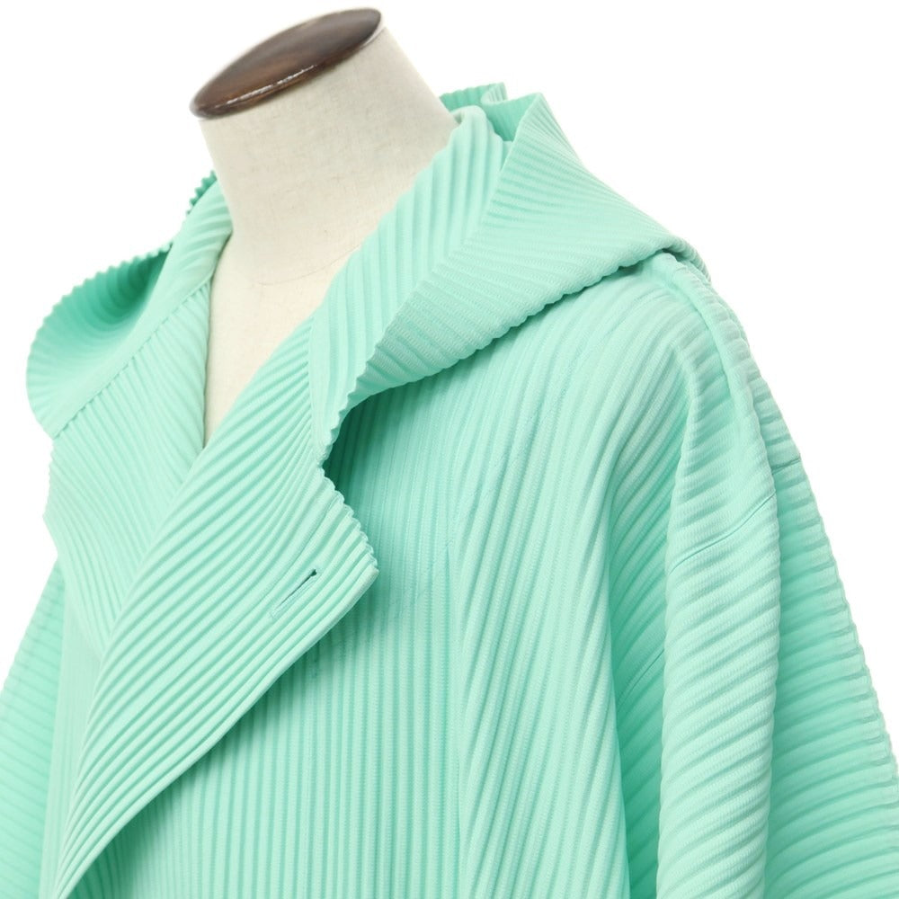 ISSEY MIYAKE　イッセイミヤケ　オムプリッセ　コート　紫　u5549i ISSEY MIYAKEイッセイミヤケオムプリッセコート紫u5549i