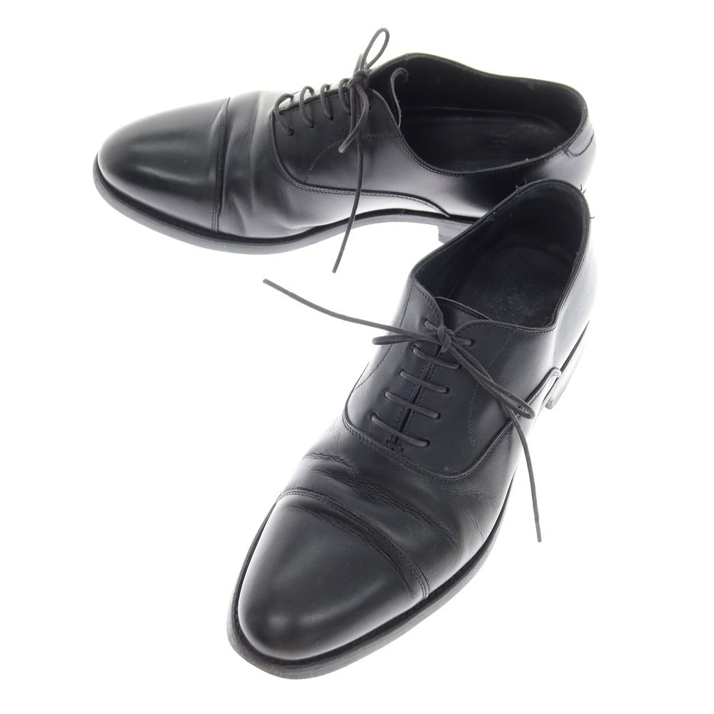 [Used] Berwick BERWICK Leather Straight Tip Dress Shoes Black [5] [Condition Rank C] [Men&