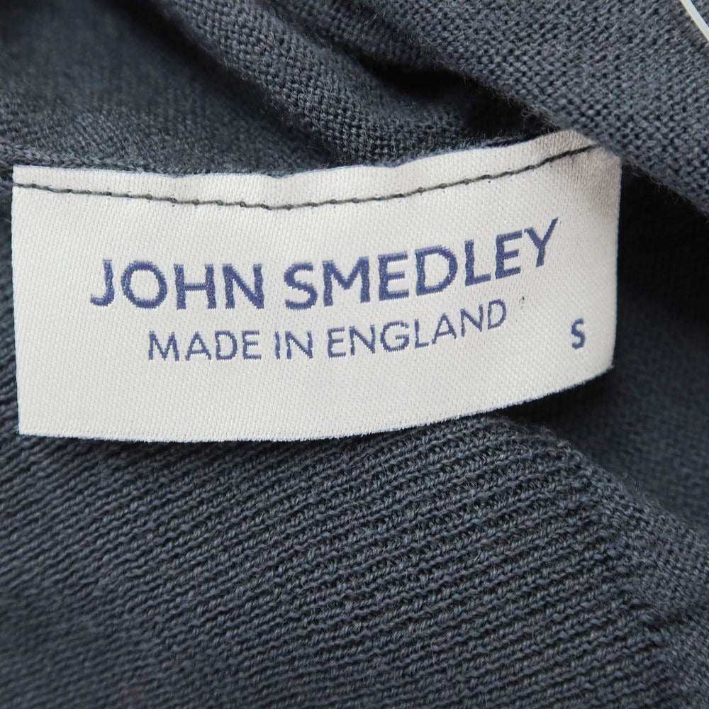 【中古】ジョンスメドレー JOHN SMEDLEY ウール タートルネック プルオーバーニット ダークグレー【サイズS】【GRY】【A/W】【状態ランクB】【メンズ】【759089】