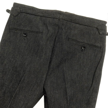 [Used] Mila Schon denim slacks pants, black [46] [Condition rank B] ​​[Men&