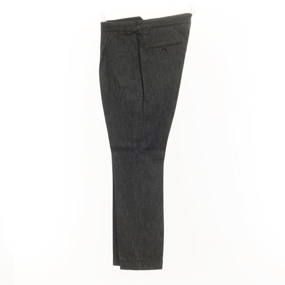 [Used] Mila Schon denim slacks pants, black [46] [Condition rank B] ​​[Men&