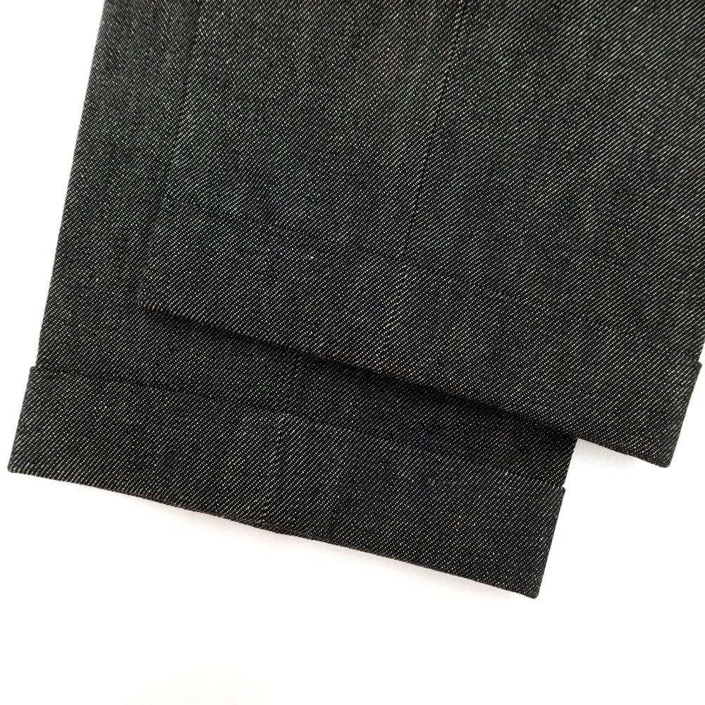 [Used] Mila Schon denim slacks pants, black [46] [Condition rank B] ​​[Men&