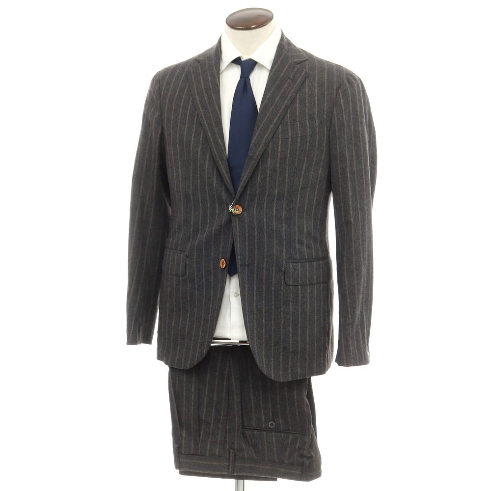 [Used] [Unused] Sartorio wool nylon cashmere set-up 3 button suit charcoal [48] [Condition rank S] [Men&