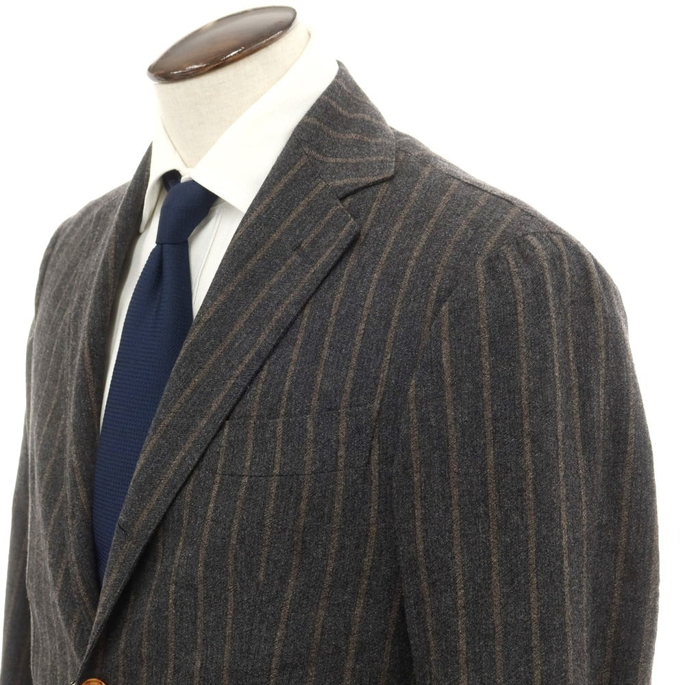 [Used] [Unused] Sartorio wool nylon cashmere set-up 3 button suit charcoal [48] [Condition rank S] [Men&