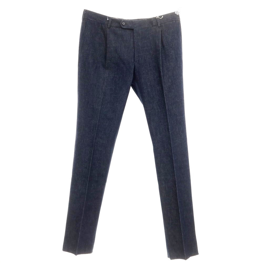 [Used] [Unused] Belvest Denim Slacks Pants Dark Navy [52] [Condition Rank S] [Men&