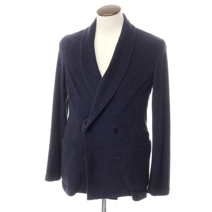 [Used] PAUL STUART Linen Cotton Casual Jacket Navy [48] [Condition Rank B] ​​[Men&