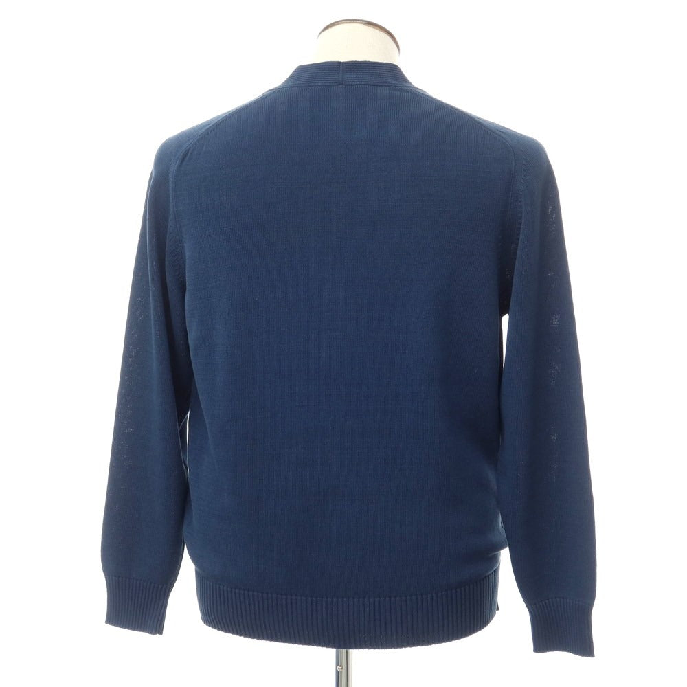 [Used] CIRCOLO 1901 Cotton Cardigan Light Navy [L] [Condition Rank B] ​​[Men&