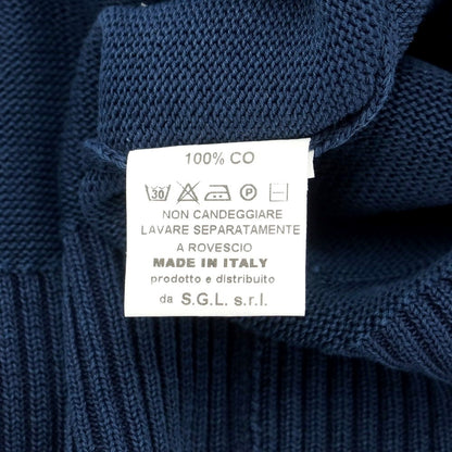 [Used] CIRCOLO 1901 Cotton Cardigan Light Navy [L] [Condition Rank B] ​​[Men&