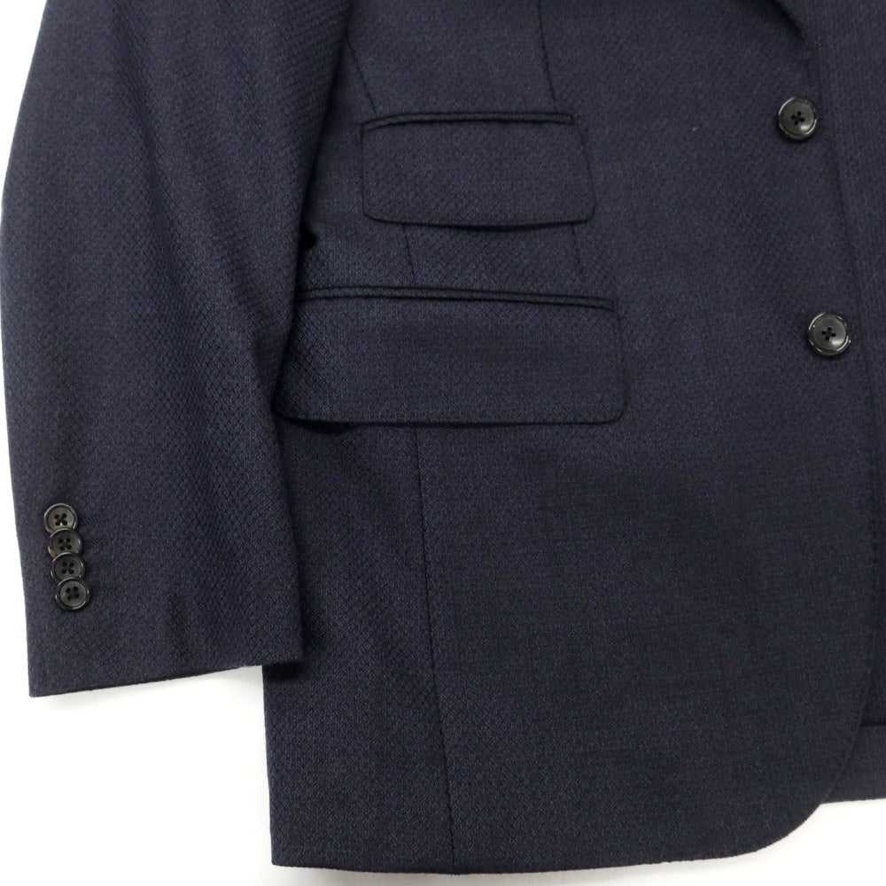 [Used] ONLY PREMIO Three-piece wool set-up 3-button suit Navy [38] [Condition rank B] ​​[Men&