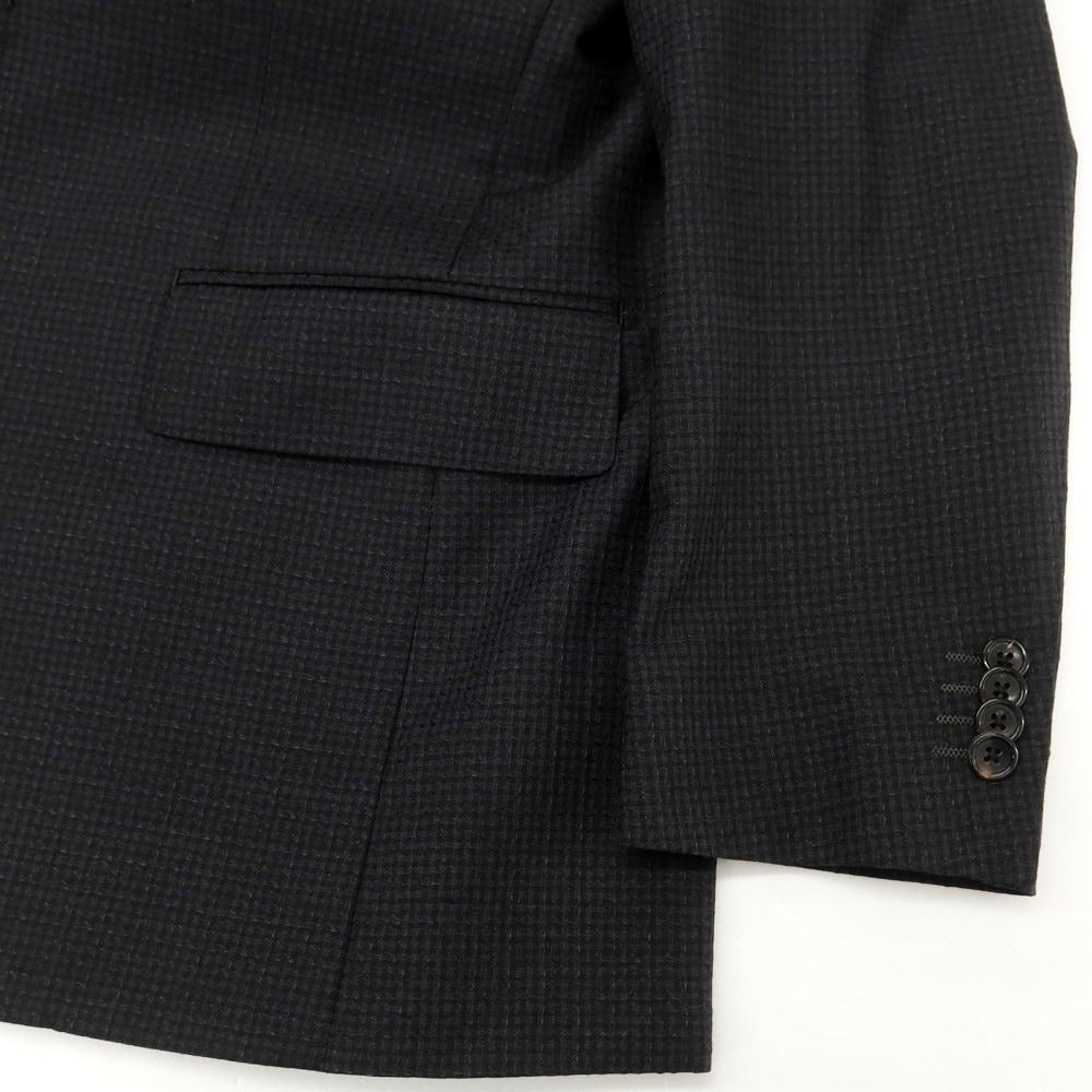 [Used] ONLY PREMIO Three-piece wool set-up 3-button suit Black [38] [Condition Rank B] ​​[Men&