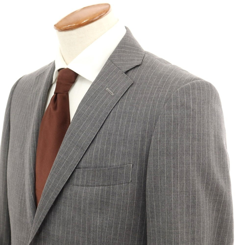 [Used] ONLY Wool Stripe Set-up 2-Button Suit Gray x White [847] [Condition Rank B] ​​[Men&