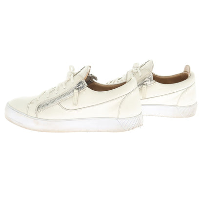 [Used] Giuseppe Zanotti GIUSEPPE ZANOTTI Leather Zip Sneakers White [43] [Condition Rank C] [Men&