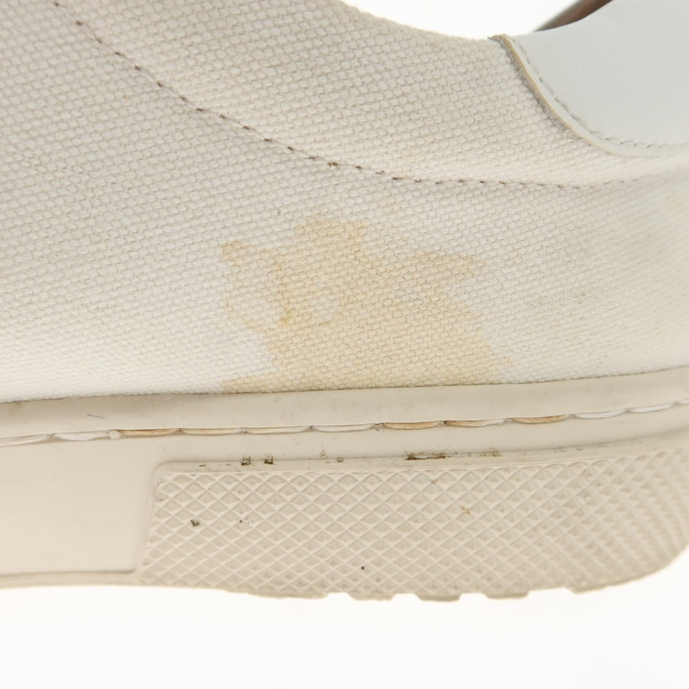 [Used] 8 By Yoox Canvas Leather Sneakers White [Size Unknown (Approx. 28cm)] [Condition Rank C] [Men&