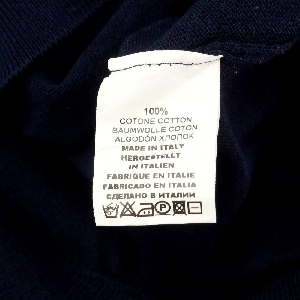 [Used] GRAN SASSO Cotton Cardigan Navy [54] [Condition Rank B] ​​[Men&