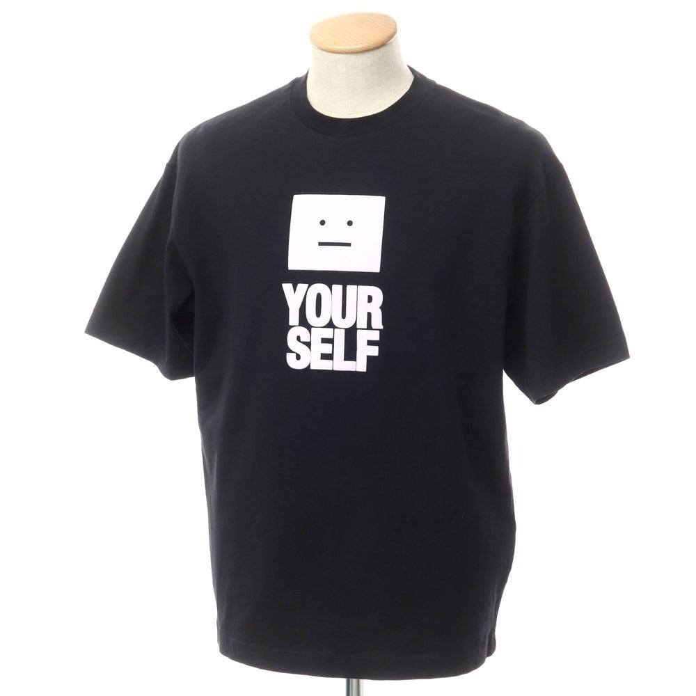 【中古】アクネストゥディオズ ACNE STUDIOS ストレッチコットン プリント 半袖Ｔシャツ ブラック【 XS 】【 状態ランクB 】【 メンズ 】
[CPD]