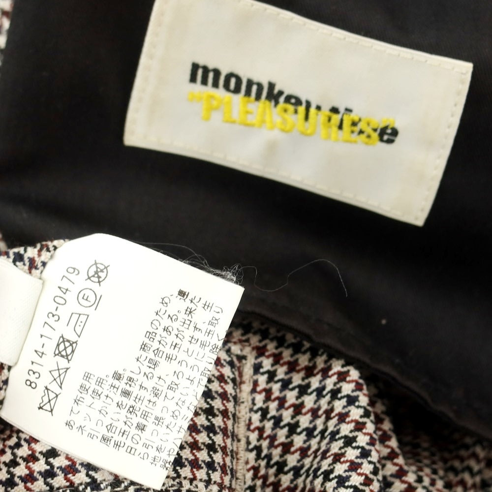 【中古】プレジャーズ PLEASURES monkeytime別注 ポリエステルウール カーゴパンツ ベージュxブラウン【サイズM】【BEI】【A/W】【状態ランクB】【メンズ】【759081】
[DPD]