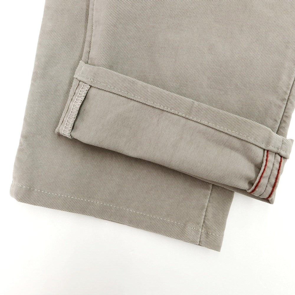 [Used] INCOTEX stretch cotton casual slacks pants, gray [30] [Condition rank C] [Men&