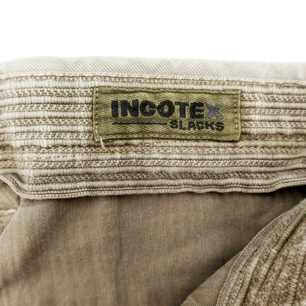 [Used] INCOTEX stretch cotton casual slacks pants, gray [30] [Condition rank C] [Men&