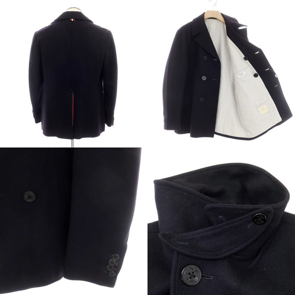 【中古】トムブラウン THOM BROWNE ウール ピーコート ダークネイビー【 3 】【 状態ランクD 】【 メンズ 】
[CPD]