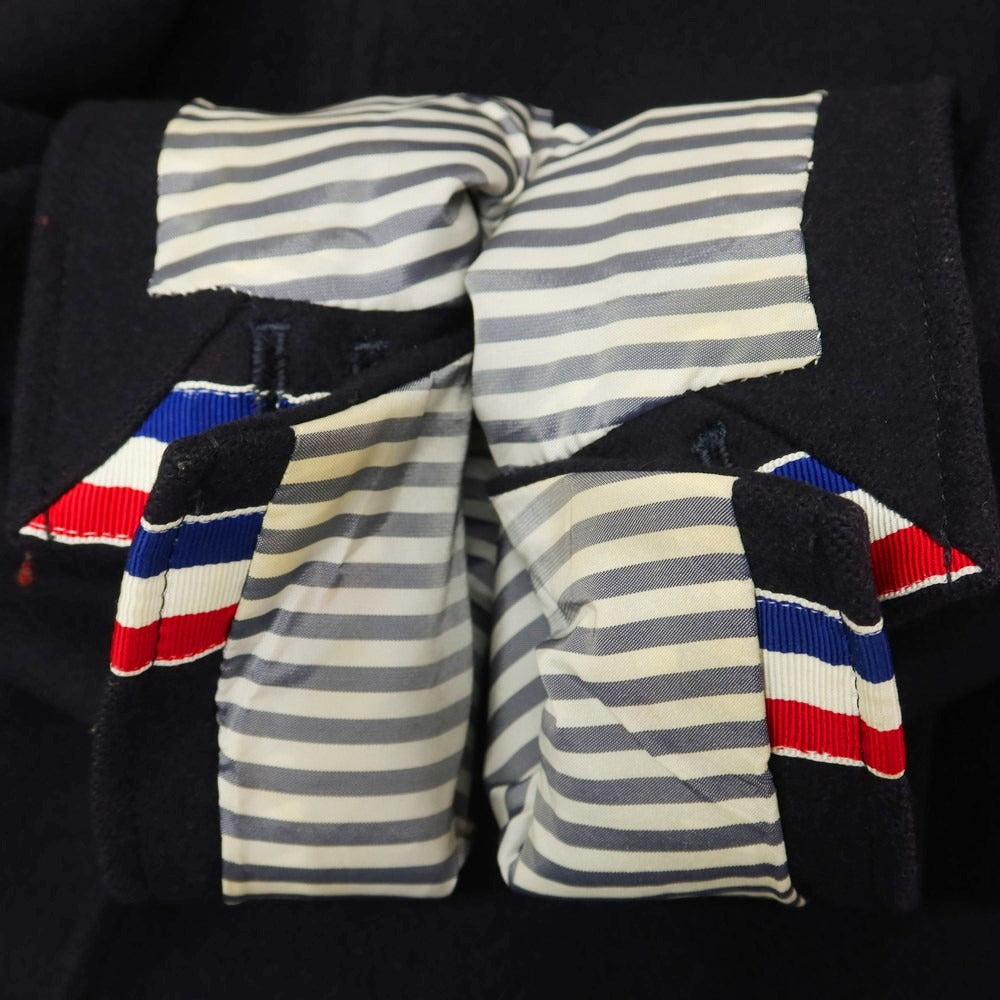 【中古】トムブラウン THOM BROWNE ウール ピーコート ダークネイビー【 3 】【 状態ランクD 】【 メンズ 】
[CPD]