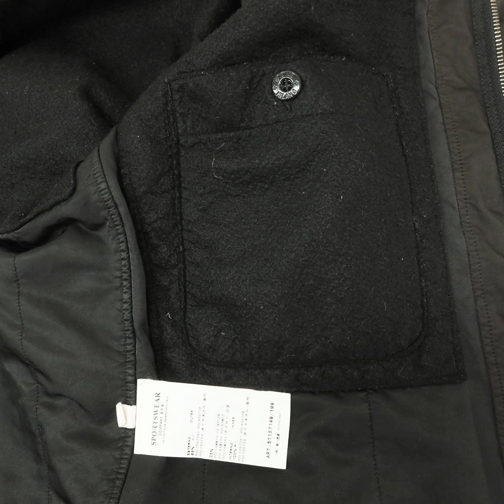 【中古】ストーンアイランド STONE ISLAND ポリエステルナイロン モッズコート ブラック系【 L 】【 状態ランクC 】【 メンズ 】
[CPD]