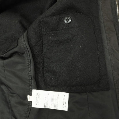 【中古】ストーンアイランド STONE ISLAND ポリエステルナイロン モッズコート ブラック系【 L 】【 状態ランクC 】【 メンズ 】