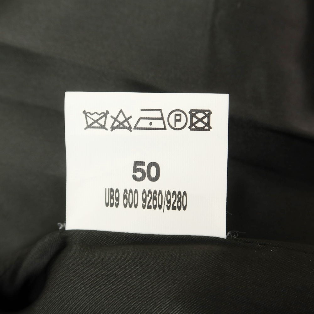 【中古】ウミットベナン Umit Benan ナイロンウール系 ダブル チェスターフィールドコート ネイビー系【 50 】【 状態ランクC 】【 メンズ 】 [EPD]