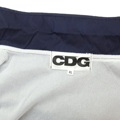 [Used] CDG nylon polka dot coach jacket blouson navy [XL] [Condition rank B] [Men&