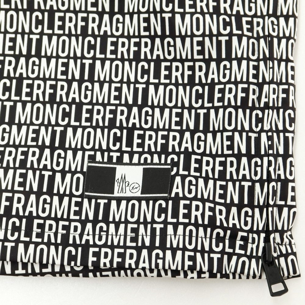 【中古】モンクレール ジーニアス MONCLER GENIUS × FRAGMENT DESIGN ナイロン シェルジャケット ブラック【 2 】【 状態ランクA 】【 メンズ 】