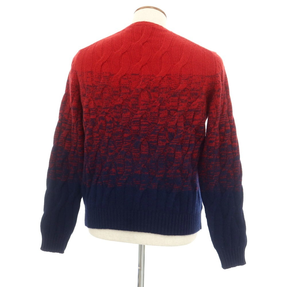 ZANONE ザノーネ ニットカーディガン レッド 48 メンズ ITNAEQ52VT6W