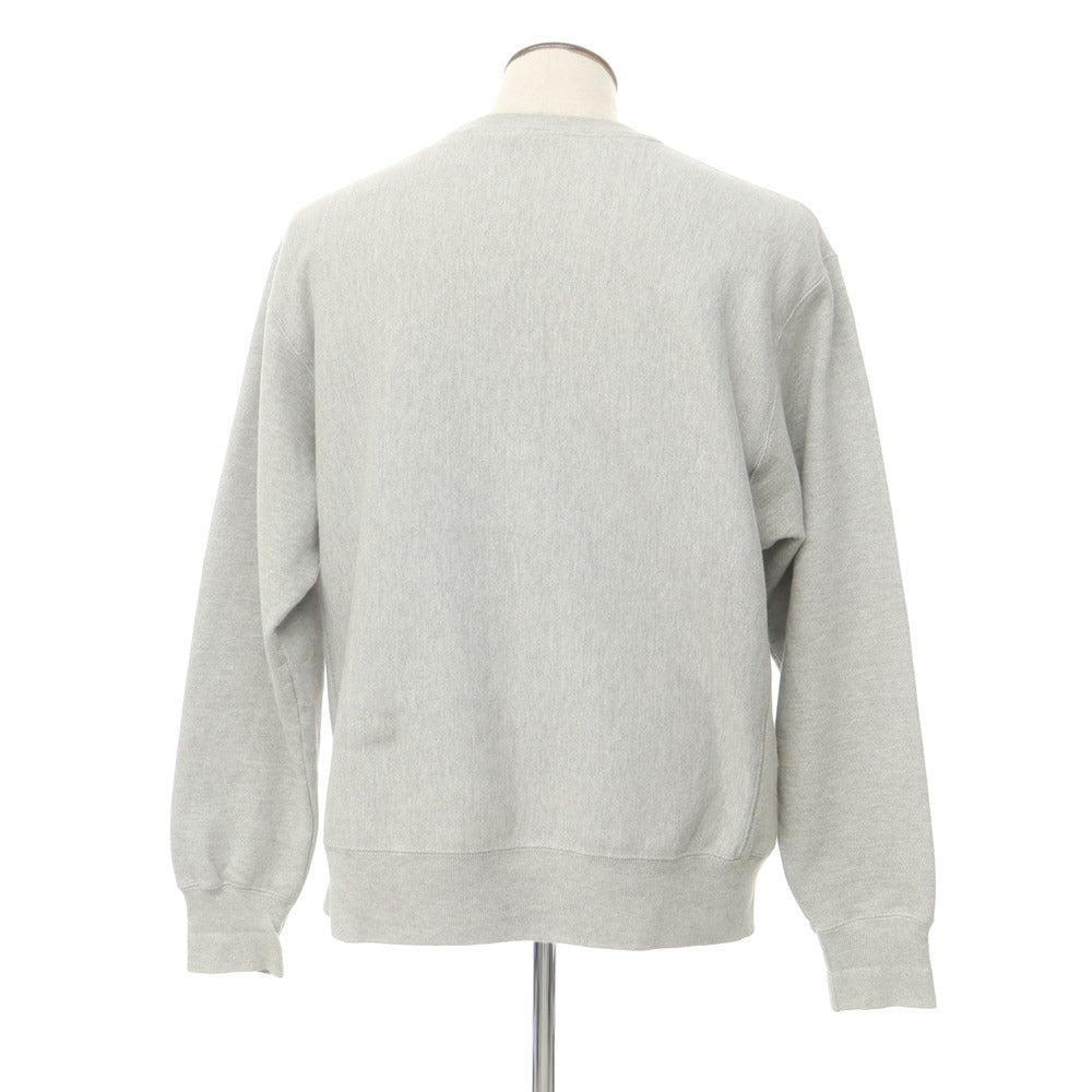 [Used] IRAK NYC Cotton Polyester Crew Neck Sweatshirt
 Gray [Size L] [GRY] [A/W] [Condition Rank C] [Men&